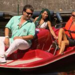 Schlager sucht Liebe Folge 2 – Oliver Frank, Martinha und Nanine bei einer Bootsfahrt