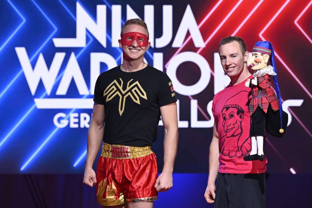 Ninja Warrior Allstars 2022 Show 4 - Die Athleten Colin Leathers und Philipp Peter Frank