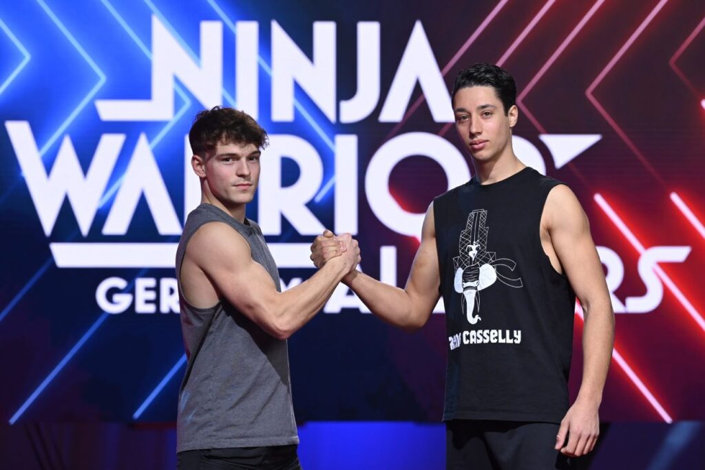 Ninja Warrior Allstars 2022 Show 4 - Die Athleten Enrico Meister und René Casselly